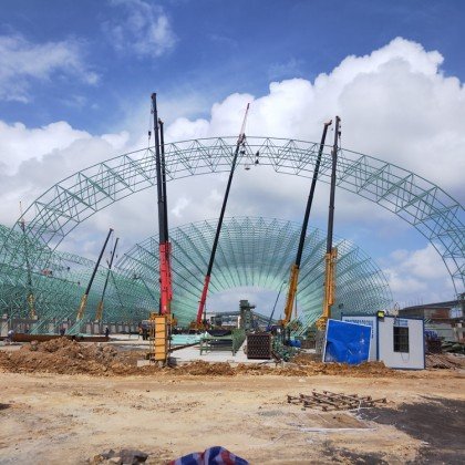 工廠網(wǎng)架加工優(yōu)選勤恒建設(shè) 依托多年行業(yè)經(jīng)驗(yàn)，鑄就鋼結(jié)構(gòu)工程品質(zhì)